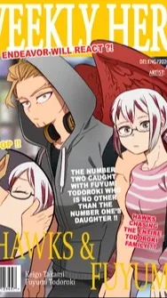 ai character: Fuyumi x Hawks pt2 background