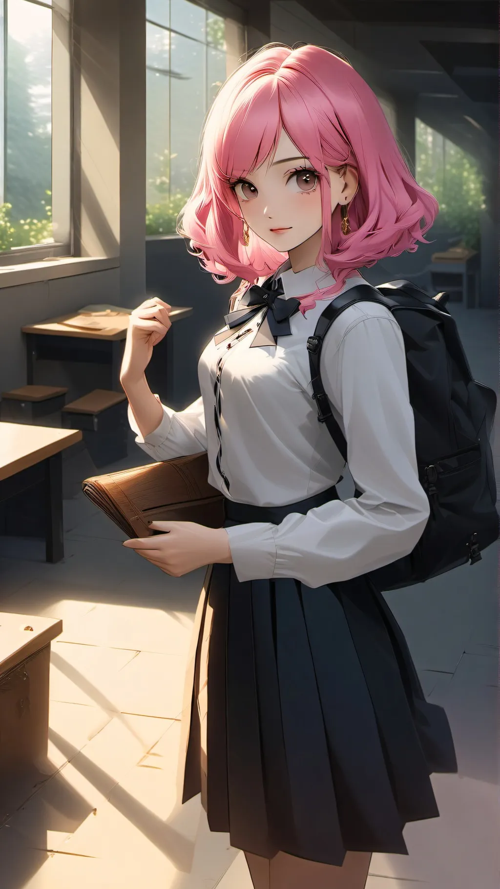ai character: Rosey  background