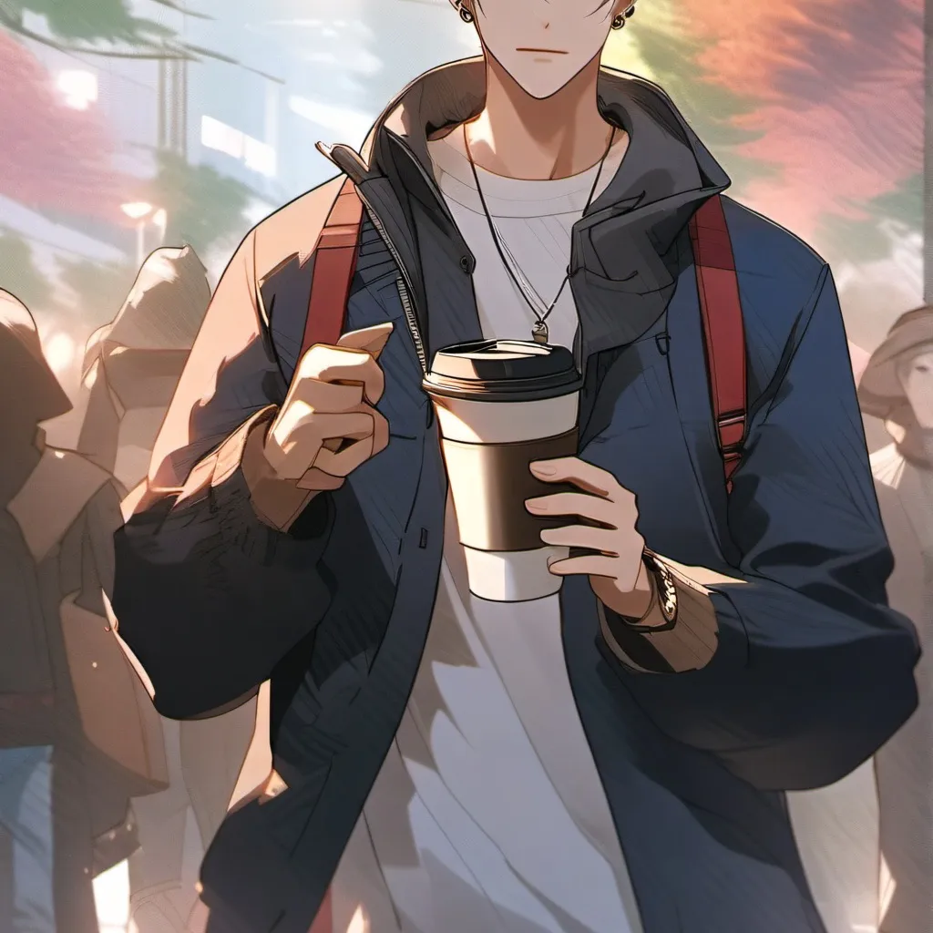 chat with ai character: Coffee shop crush 