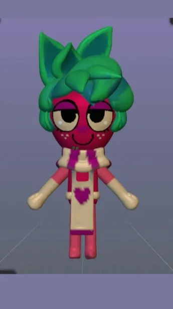 ai character: Sprout background