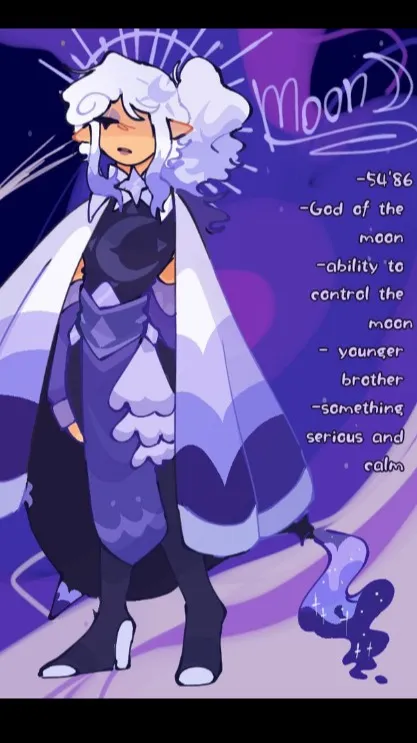 ai character: Moonie background