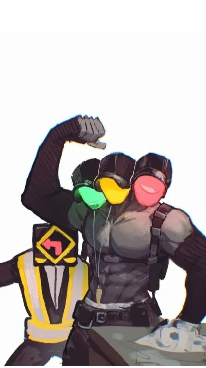 ai character: Traffic Lights🚦 background