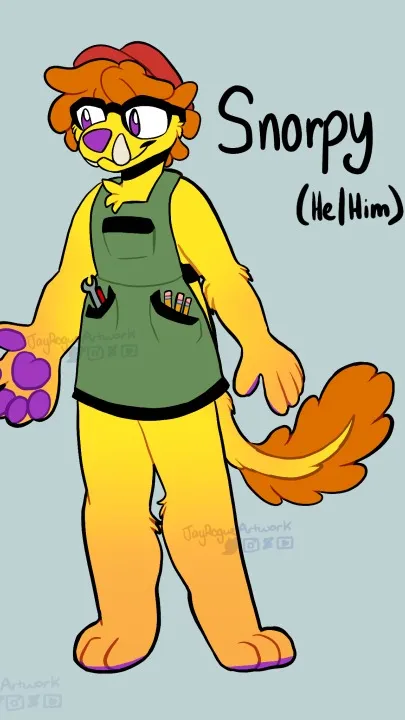 ai character: Snorpy Fizzlebean background