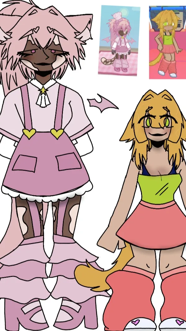 ai character: Weirdcore oc rp background