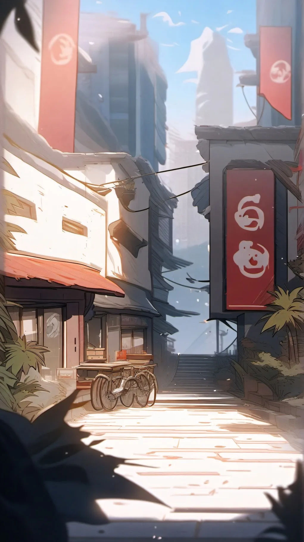 ai character: cartoon network background