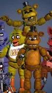 ai character: Fnaf 1 gang background