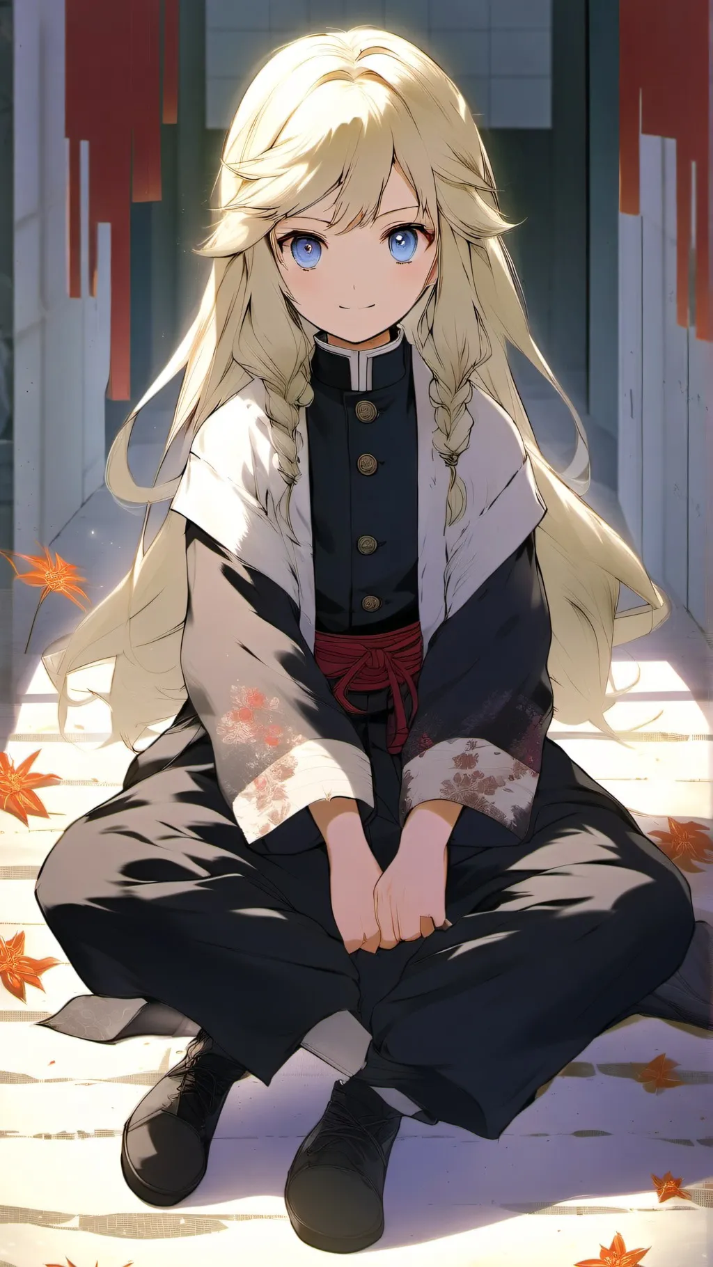 ai character: Demon slayer :3 background