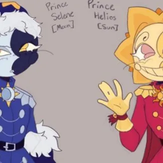 chat with ai character: sun and moon princ