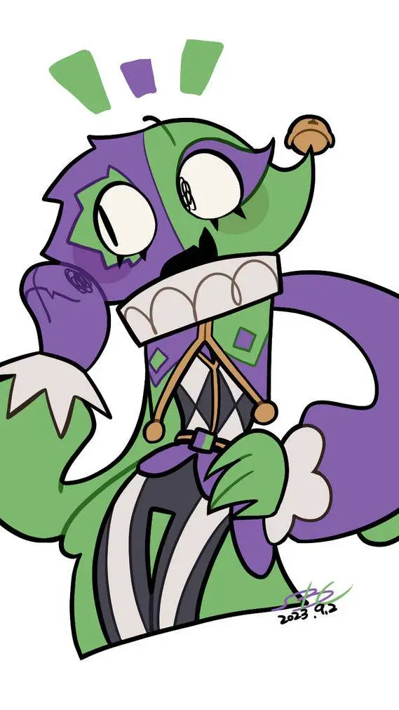ai character: Bittergiggle background