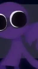 ai character: Purple background