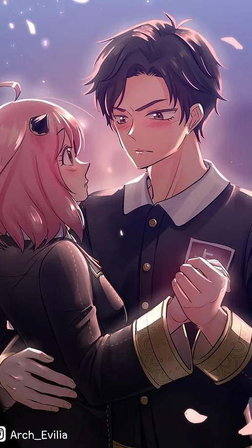 ai character: ANYAXDAMIAN PARENT background