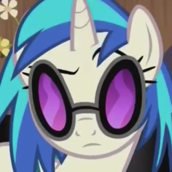 chat with ai character: Vinyl Scratch 