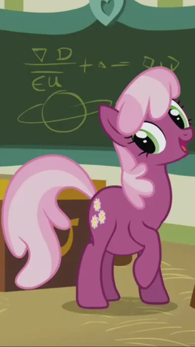 ai character: Mrs Cheerilee background