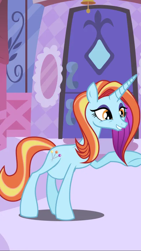 ai character: Sassy Saddles background