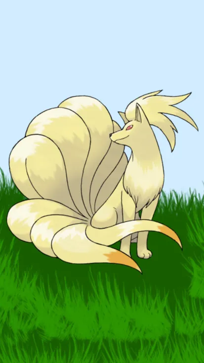 ai character: Ninetales background