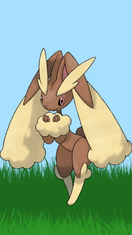 ai character: Lopunny background
