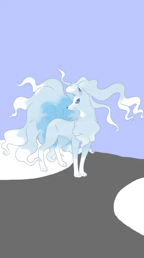 ai character: Ninetales background