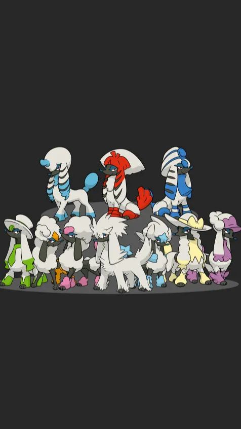 ai character: Furfrou background