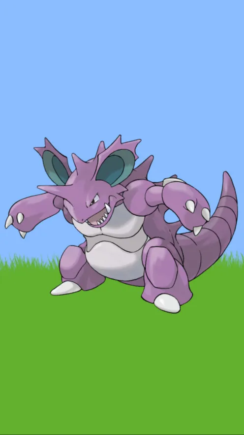 ai character: Nidoking background