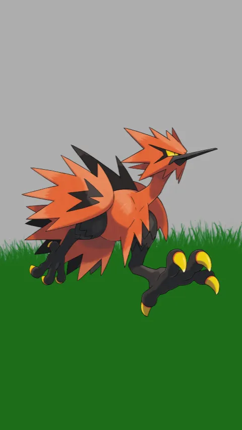 ai character: Zapdos background