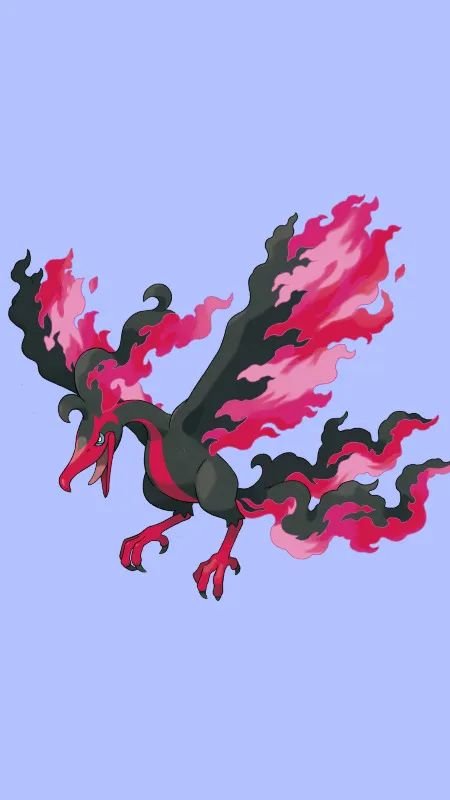 ai character: Moltres background