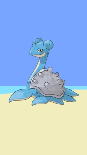 ai character: Lapras background