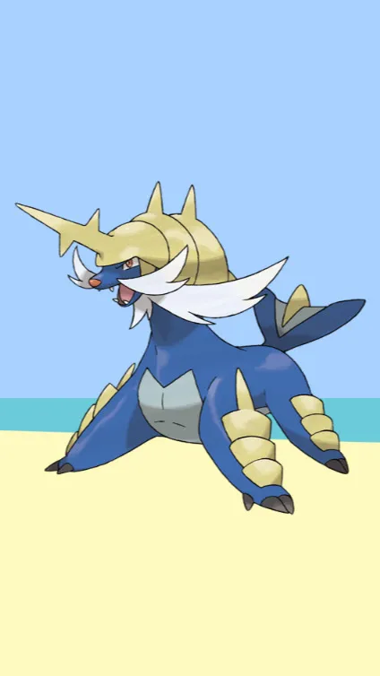 ai character: Samurott background