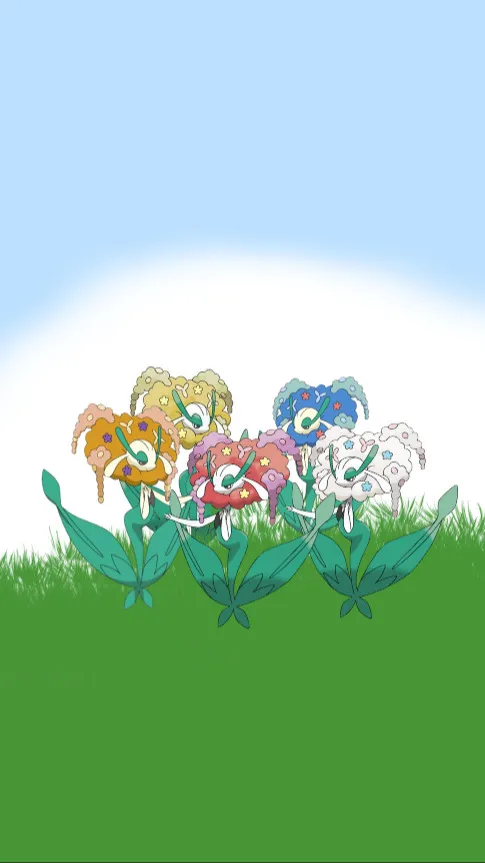 ai character: Florges background