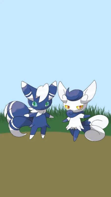 ai character: Meowstic background