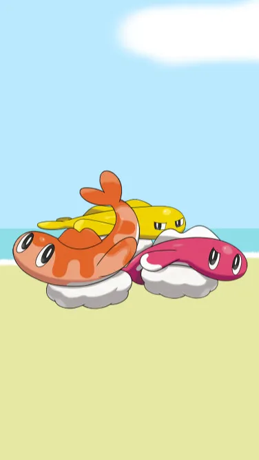 ai character: Tatsugiri background