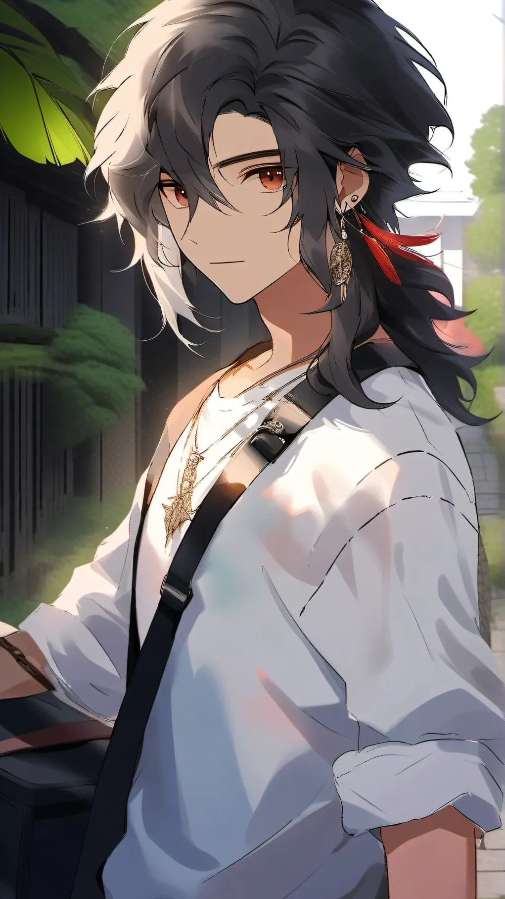 ai character: Lukas background