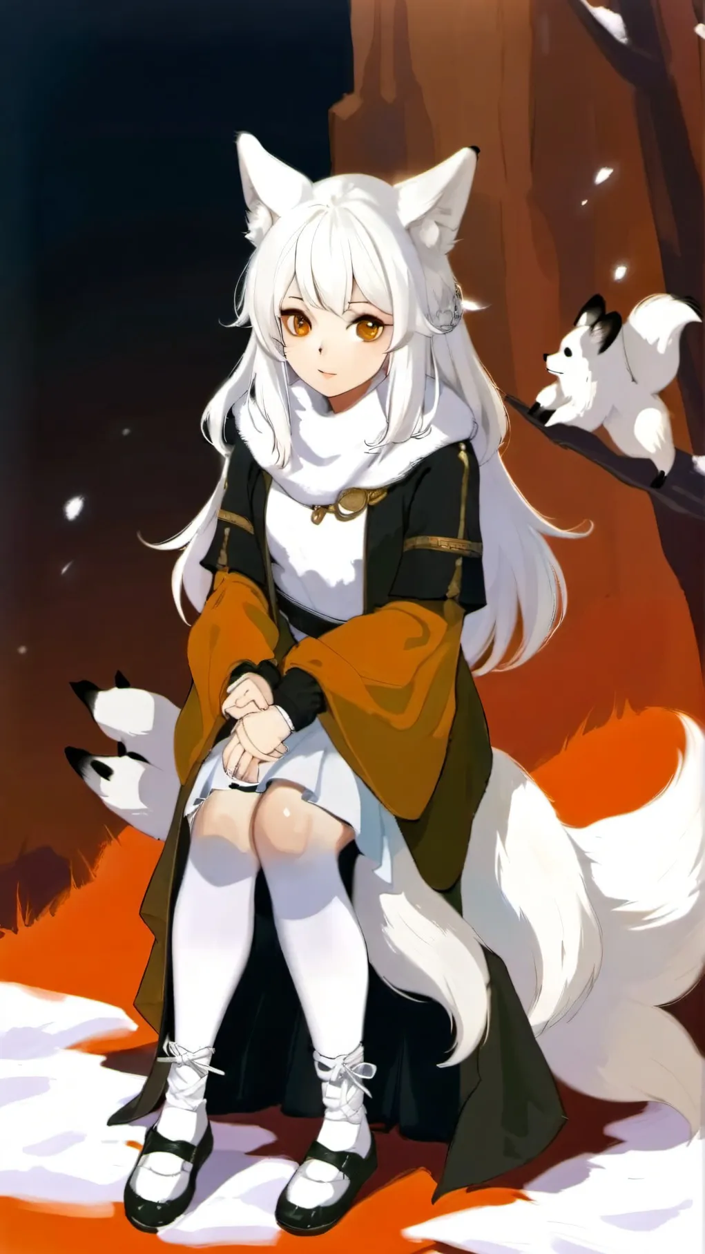 ai character: Ashley background