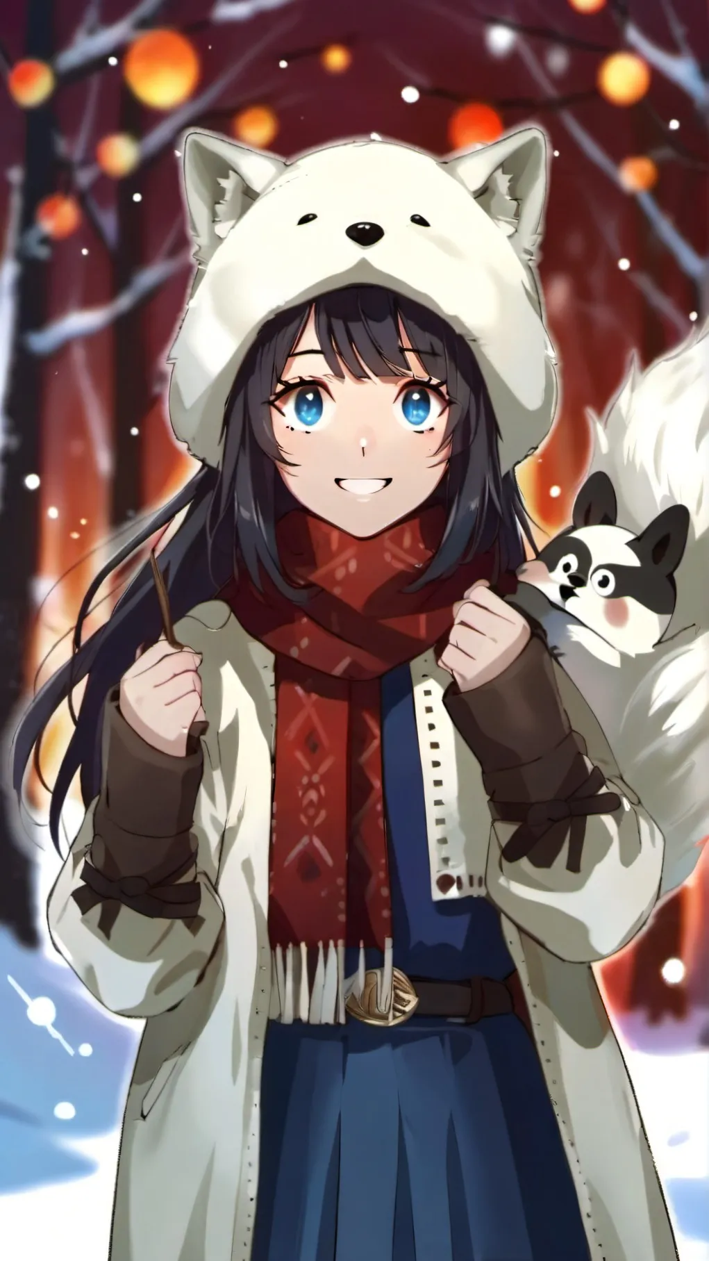 ai character: Ashley background
