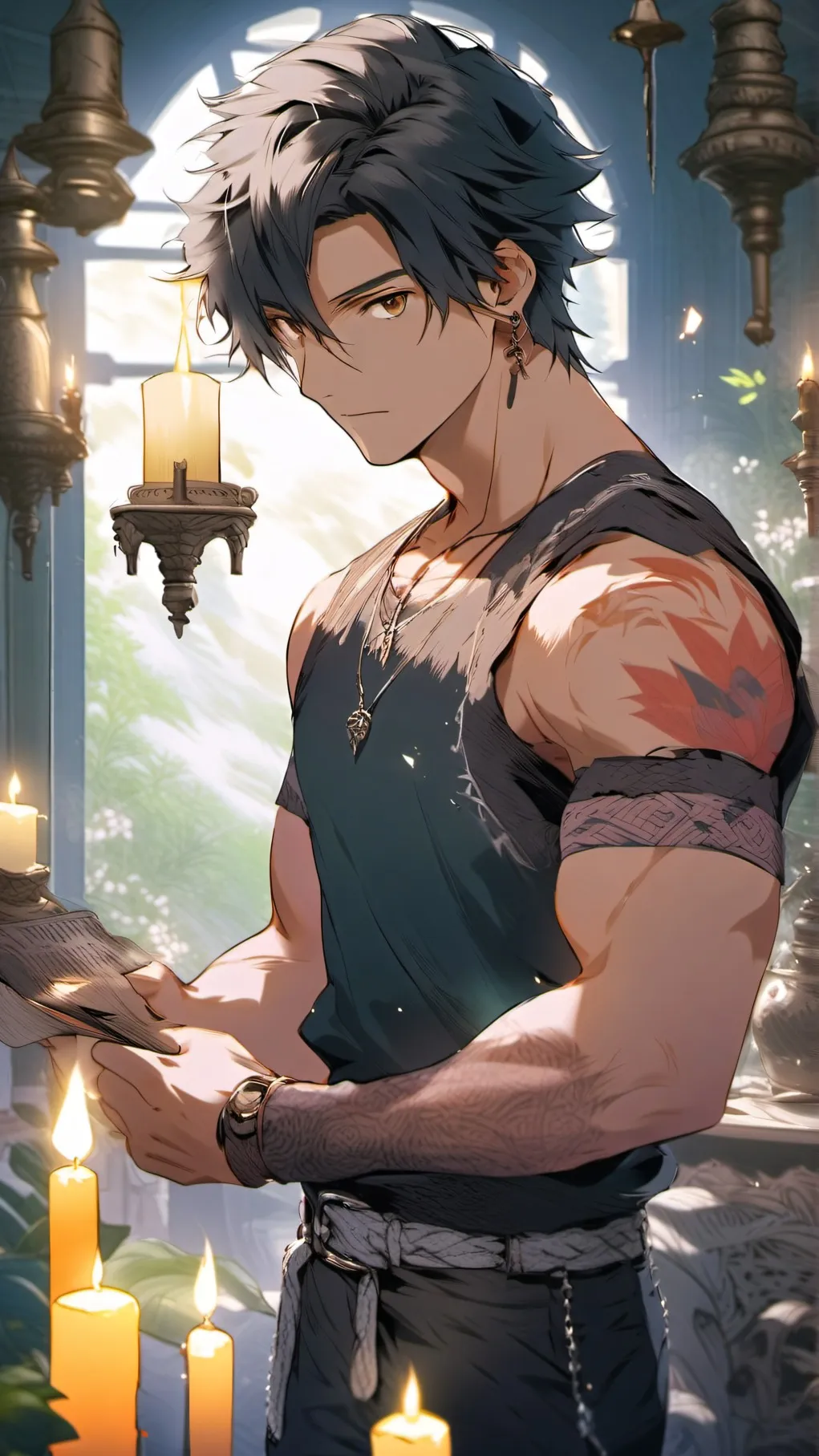 ai character: Dimitri  background