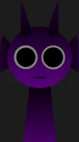 ai character: Durple background