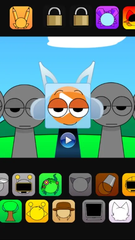 ai character: Medio background