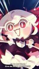 ai character: Candy Apple Cookie background