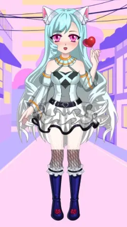 ai character: Mizuki background