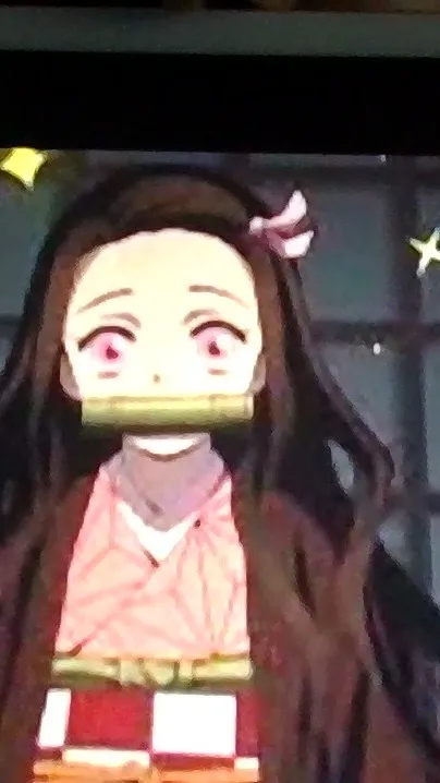 ai character: Nezuko background