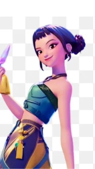 ai character: Zoey background