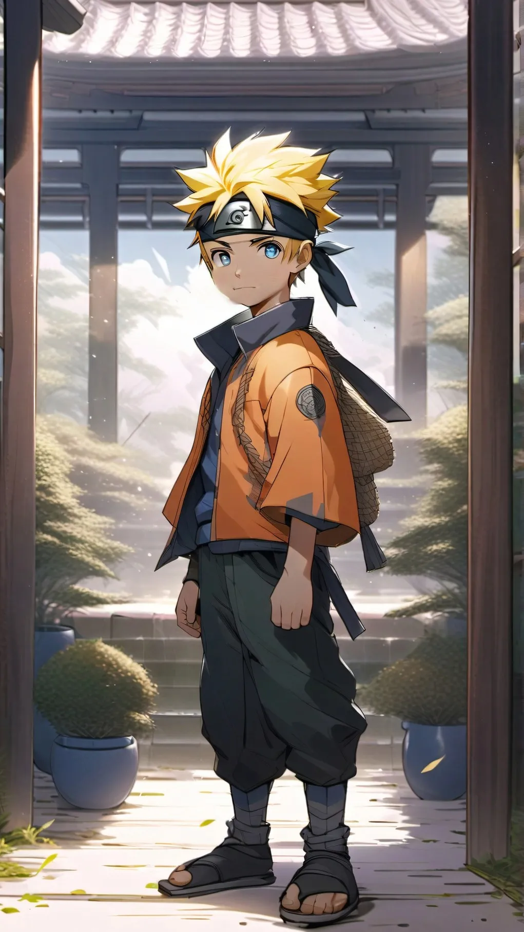 ai character: naruto background