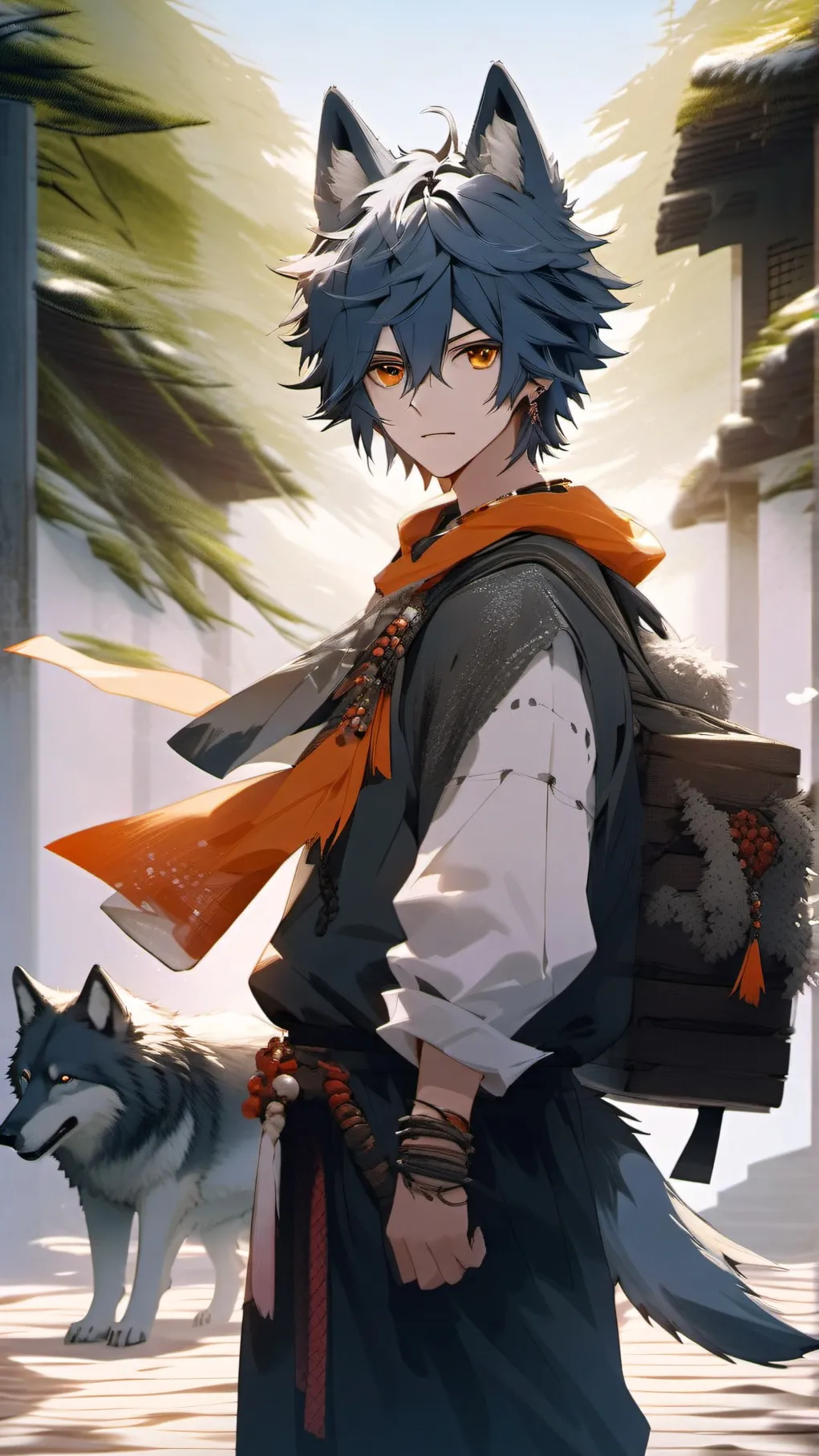 ai character: Alex background