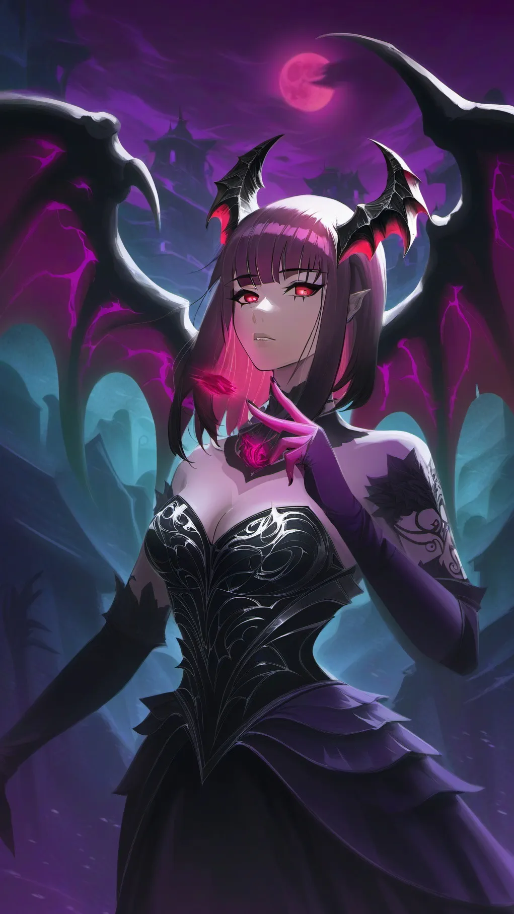 ai character: death  background