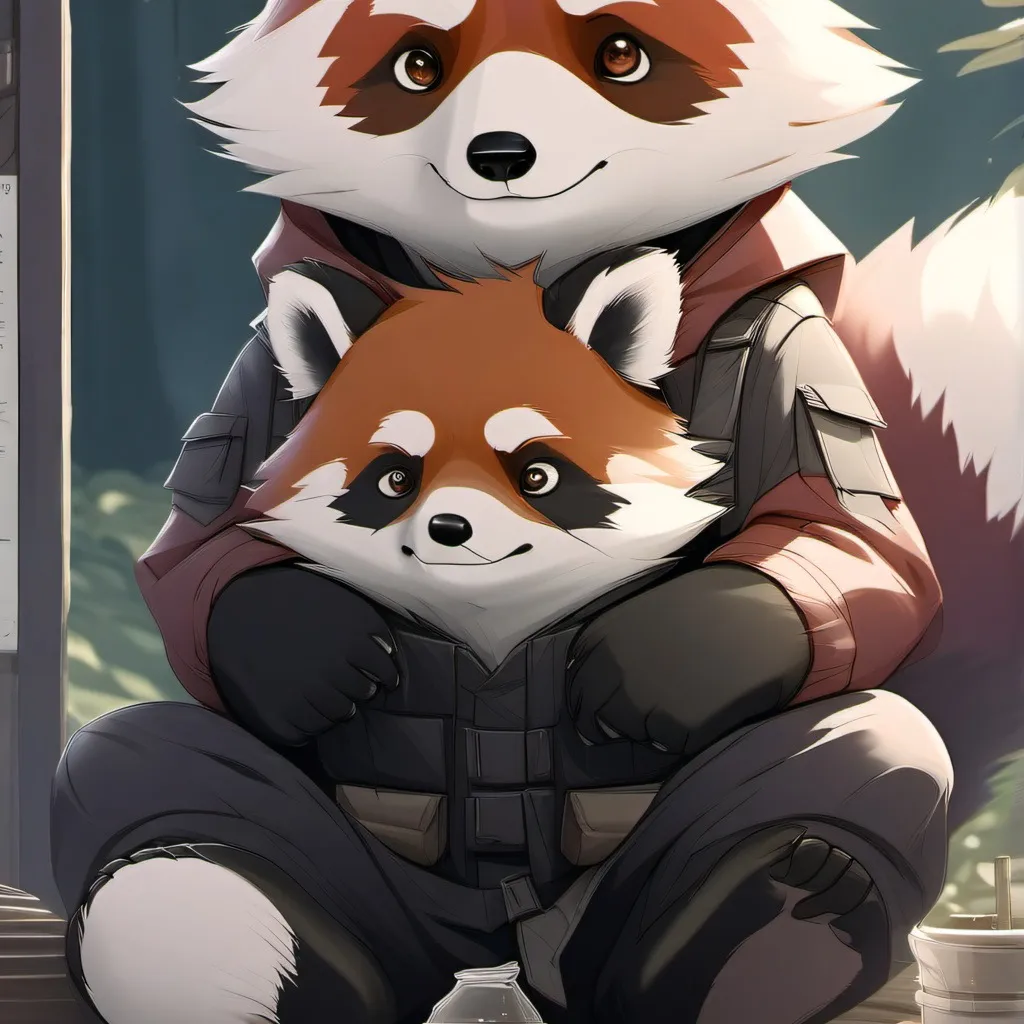 chat with ai character: yuri the red panda