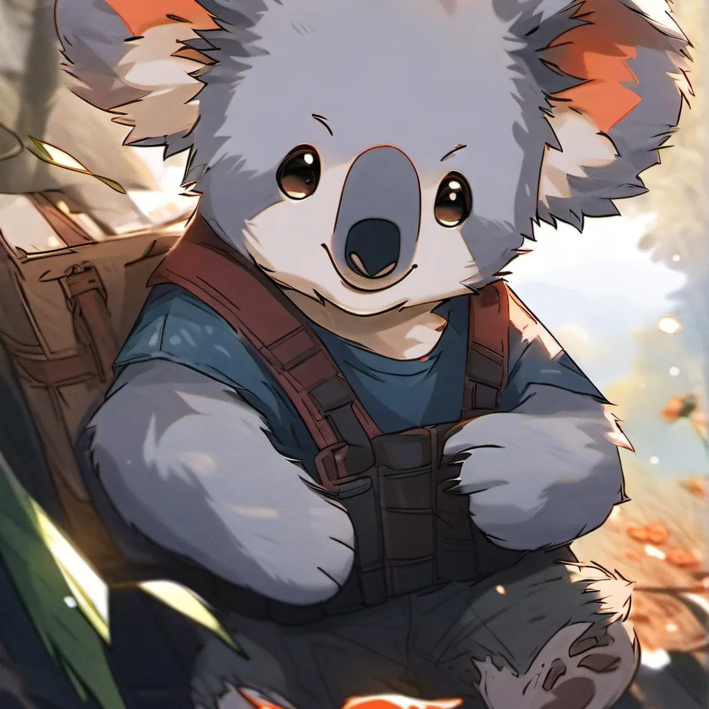 chat with ai character: mitch the koala