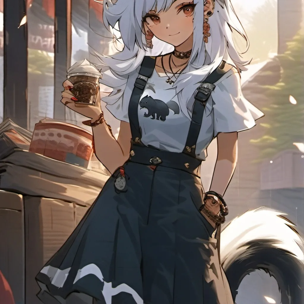 chat with ai character: slim the skunk