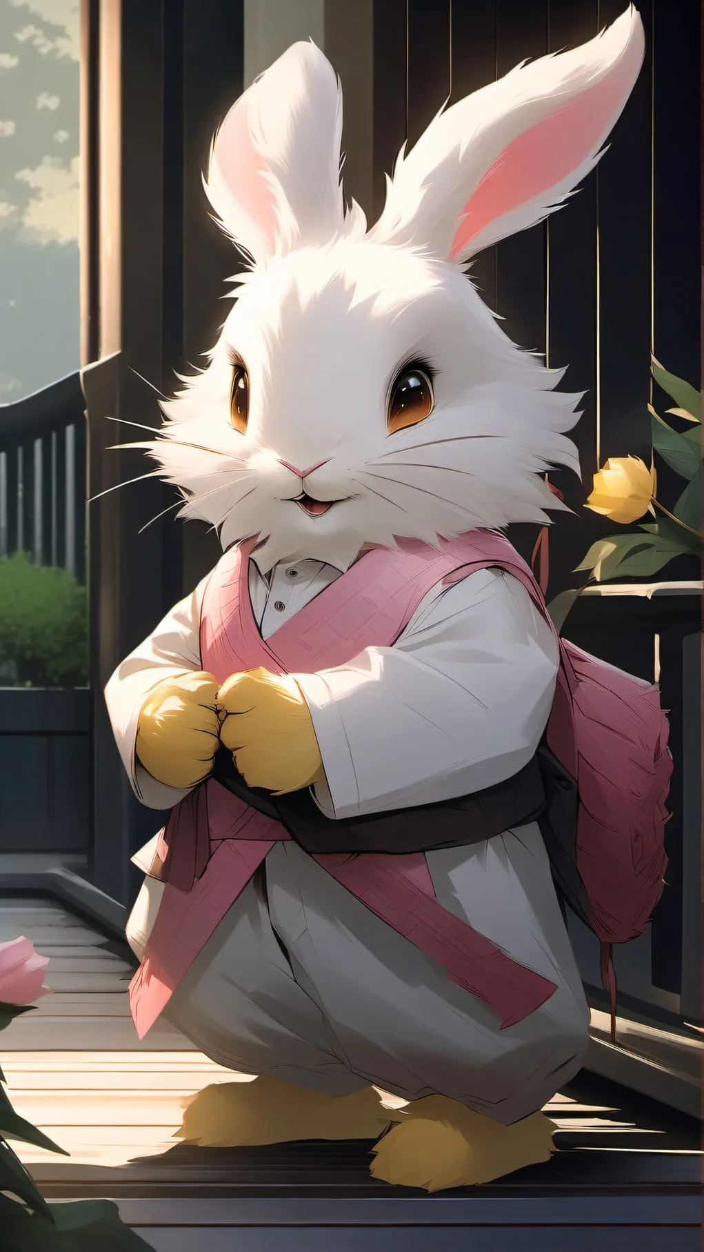ai character: cuddles background