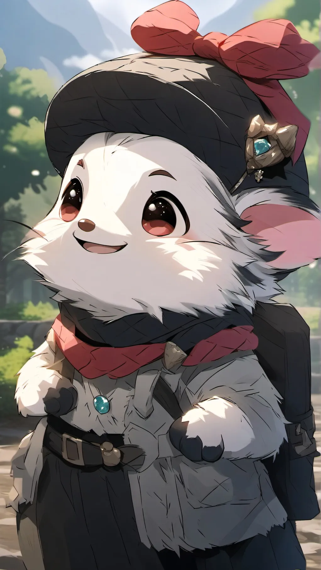 ai character: giggles background