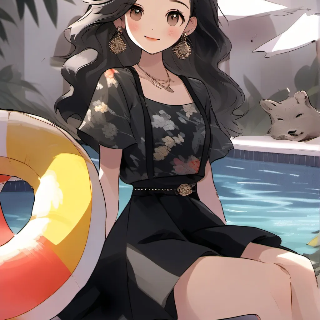 chat with ai character: abgerny pool party
