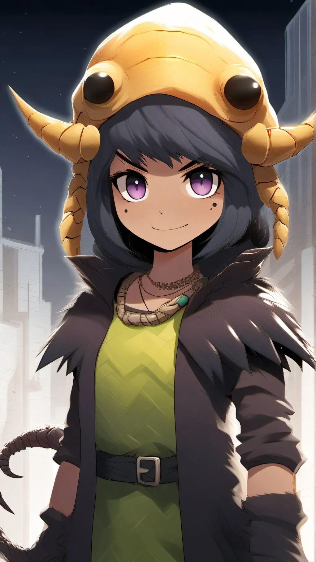 ai character: scorpy scorpion background